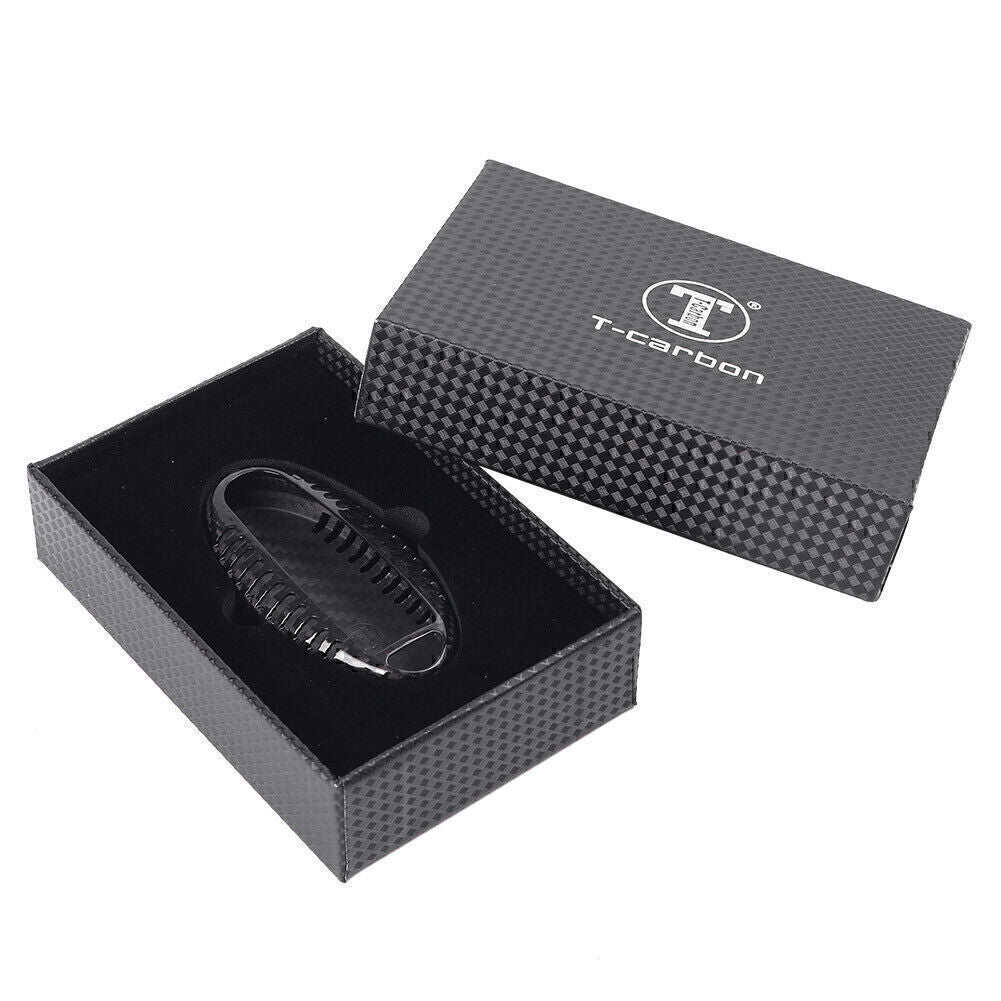 ya 5 8.7 Remote Fob Key Case Shell Cover Carbon Fiber for Infiniti Q50 Q70 Q60 G37 Black