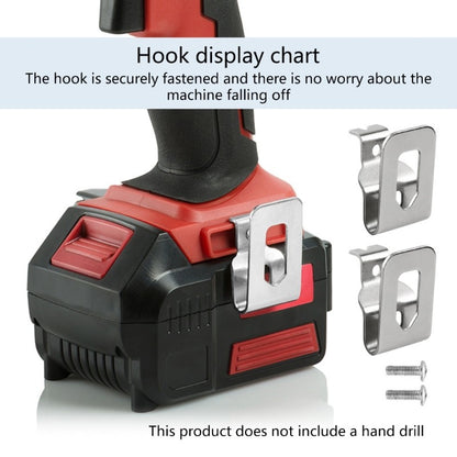 ya 26 4Pcs Workshop Electric Drill Belt Clip Hook for N086039 Tool Equipment Storage