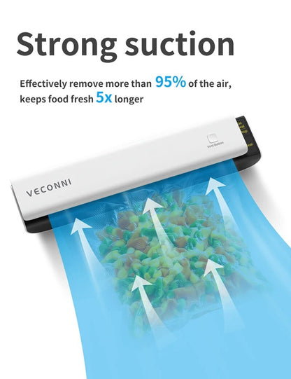 ya 14 Upgraded Automatic Small Household Portable Hand Vacuum Food Bag Sealer