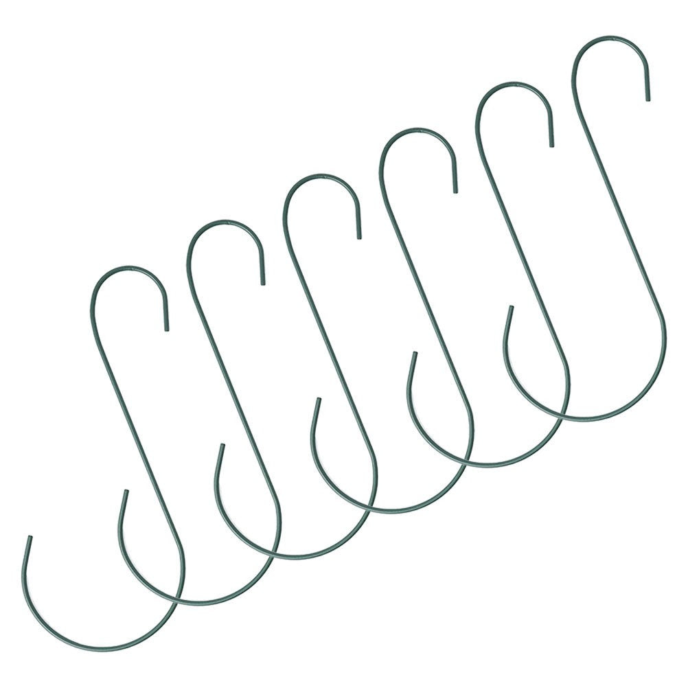 ya 14 6 Pcs Flower Pot Hanger Outdoor Multi Purpose Shaped Hooks Planter Metal Garden