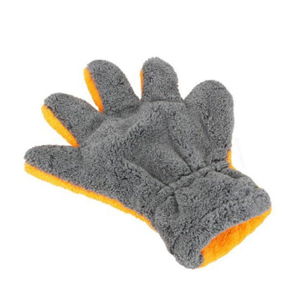 ya 5 8.7 Car Wash Gloves Cleaning Gloves Microfiber Cloth Cleaning Equipment 29*25CM