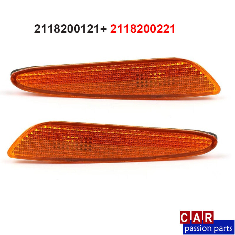 ya 12 5.22.2 Front Bumper Side Marker Lights for 2003 - 2006 for Mercedes W211 E-Class 