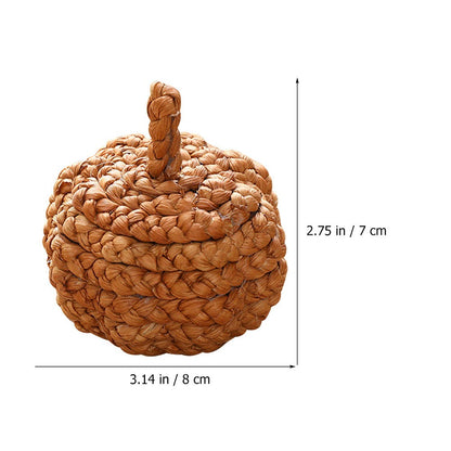 ya 25  2 Pcs Decorative Pumpkins Outdoor Fake Or ments Small for Decorating