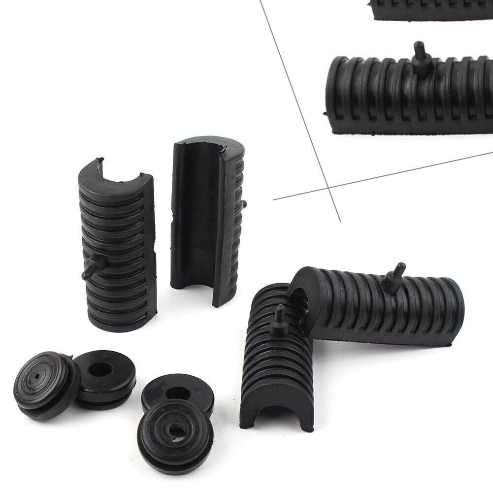 ya 11 6.5 Rubber Grommets Support Cushion Hard Bags Saddlebag for Harley Touring 1994-2013