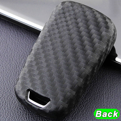 ya 5 8.7 2/3/4 Button CarbonFibre Key Case Fob Cover for Holden Barina for Cruze for Astra Epica