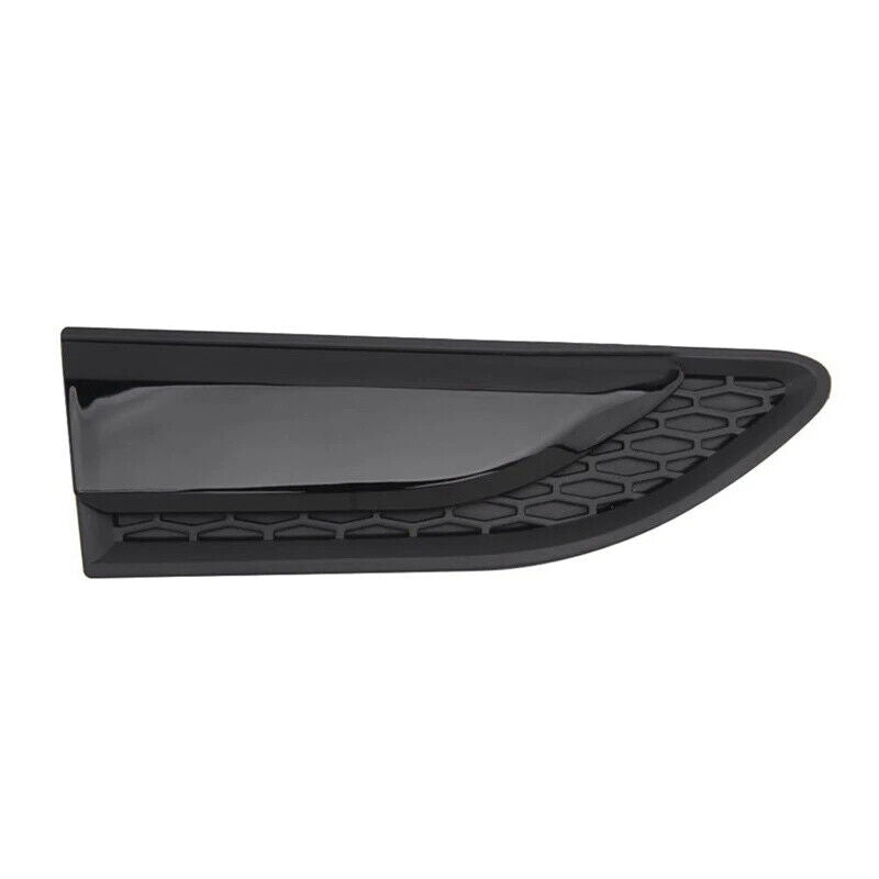 A pair of Fender ventilation grilles black Louver for Land Rover Discovery Sport 2015-21-