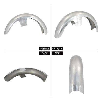 ya 5 8.7 120 R21 Wrap Front Unpainted Fender Fit for Harley Touring Glide FLH 1986-later