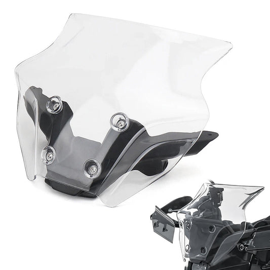 ya 4 6.21 Clear Wind Deflector Windshield Bracket Windscreen for Yamaha MT-09 MT09 2024