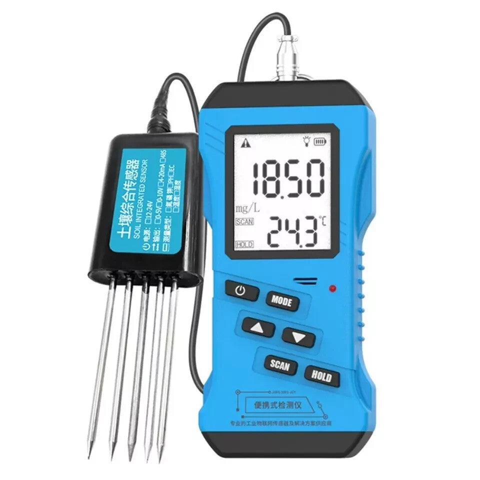 ya 26 4-in-1 Rapid Soil Tester Instruments (Nitrogen, Phosphorus, Potassium, EC, pH, Humidity)