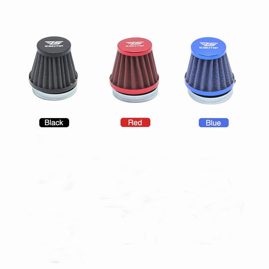ya 8 5.26 35mm carburetor air filter speed stack for motorcycles carbide black/red/blue 