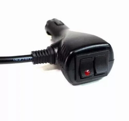 ya 5 8.7 12V Car Roof Flash Light Work light Cigarette Lighter Socket Plug Switch