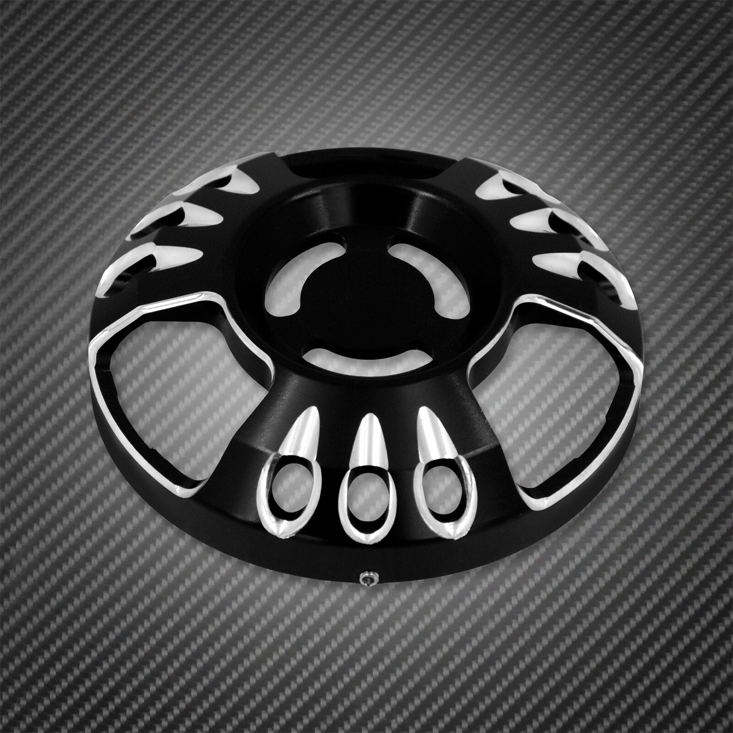 ya 5 8.7 CNC Cut Front Horn Cover Speaker Cap Fit for Harley Sportster XL 883 1996-2022