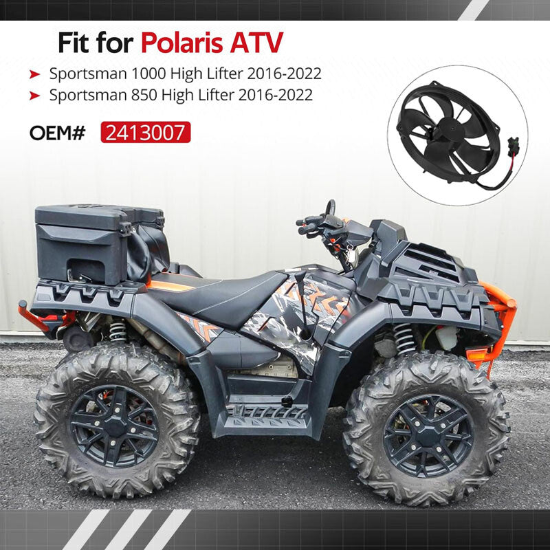 ya 27 7.2 Radiator Cooling Fan 850/XP 1000 High Lifter for 2016-2022 for Polaris Sportsman