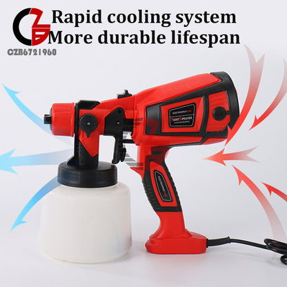 ya 26 High Pressure Wired Electric Paint Sprayer Handheld Paint Spray Painting Tool US