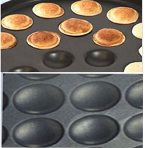 ya 25 New 50pcs 110v 220v Electric Dutch Pancakes Poffertjes Maker Machine Baker b
