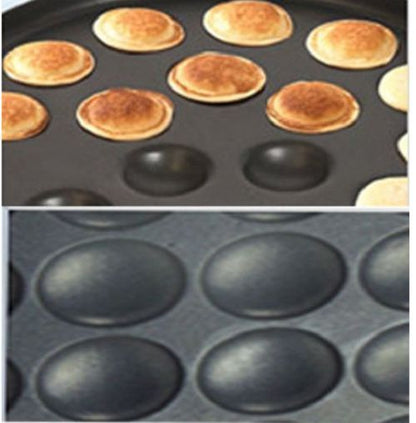 ya 25 New 50pcs 110v 220v Electric Dutch Pancakes Poffertjes Maker Machine Baker b