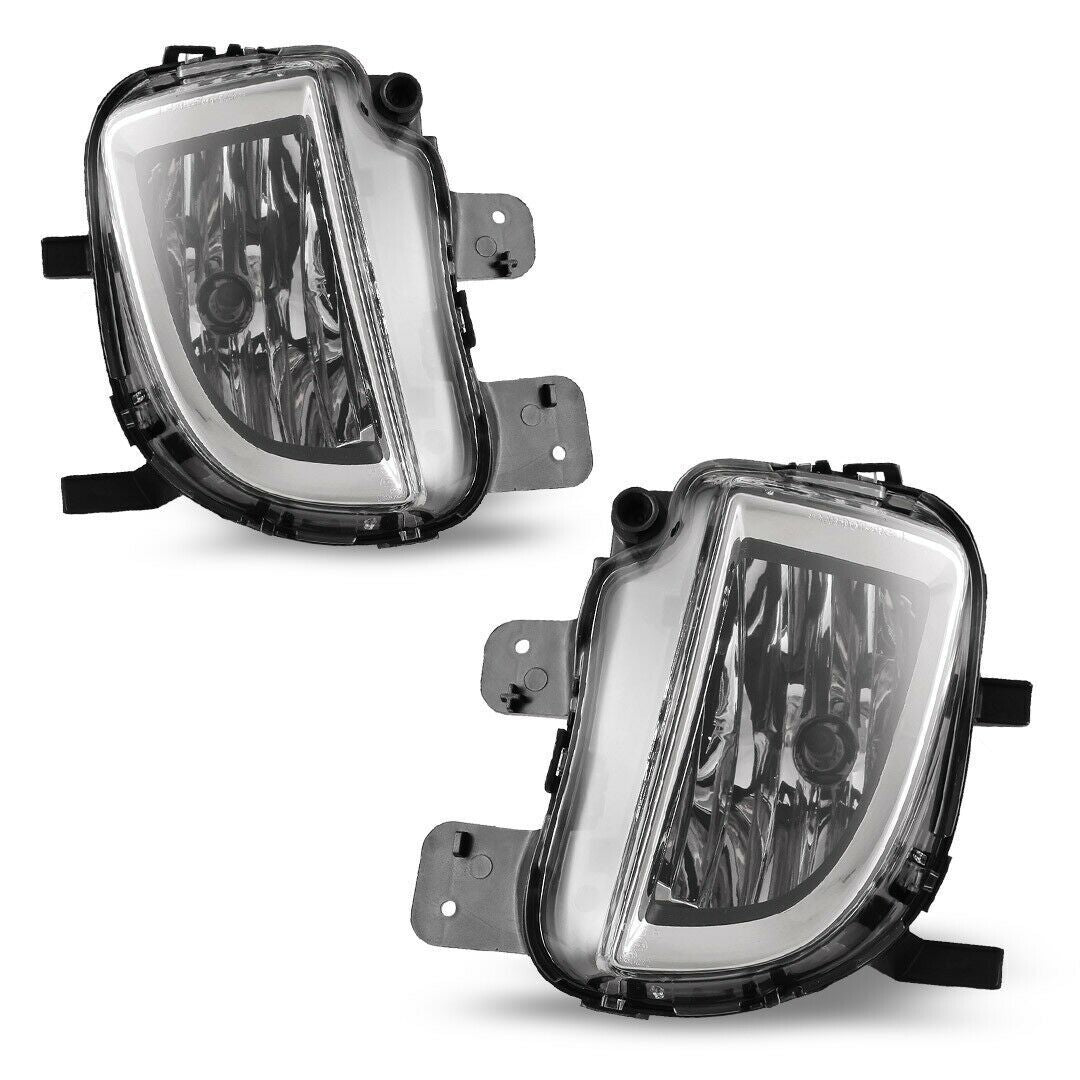 ya 1 8.5.3 Fog Lights for 2010-2014 for VW for VW GTI MK6 11-15 for Jetta GLI Bumper Lamps L&R