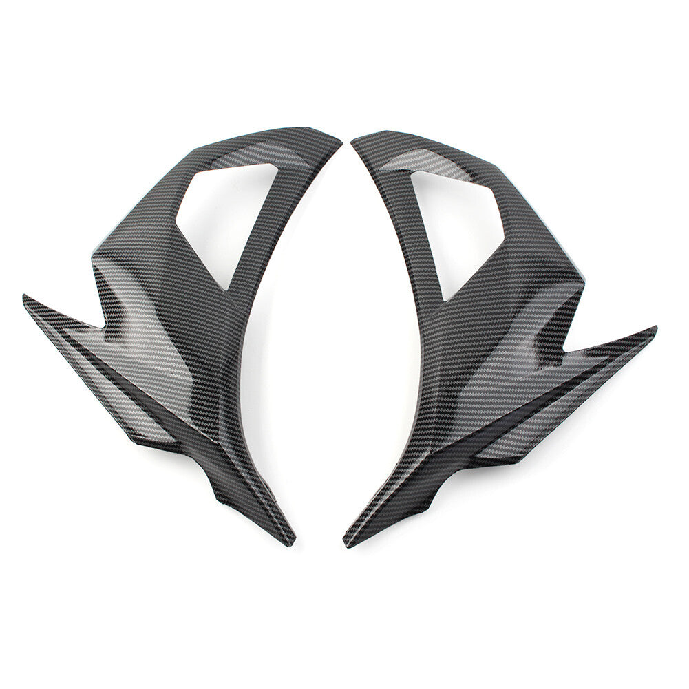 ya 5 8.7 for Kawasaki 400 EX400 FAIRING COWL TURN SIGNAL PANEL COVER CARBON FIBER