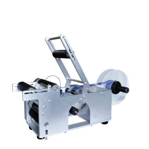 New Semi-automatic Round Bottle Labeler Labeling machine b