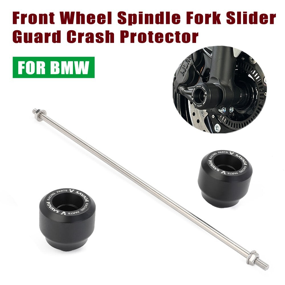 ya 1 7.13 for BMW R1200GS/RT/ST/S/R Front Wheel Spindle Fork Slider Guard Crash Protector