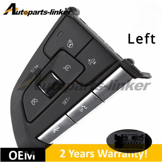 ya 8 5.27 13532927 Left Steering Wheel Cruise Control Switch for Cadillac XT4 XT6 2020-21