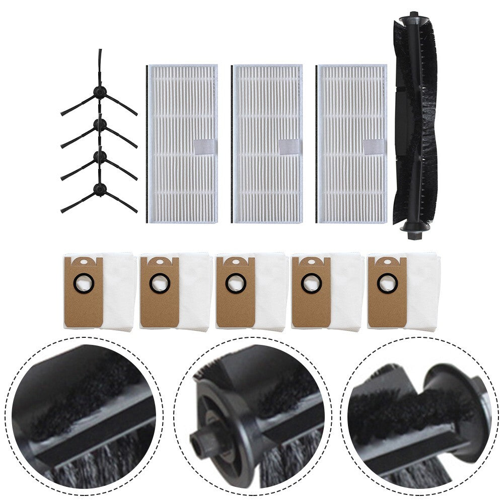 ya 25 For IHomeAutoVac Nova Self Empty IHRV6-BLK For T10-Main Brush Filter