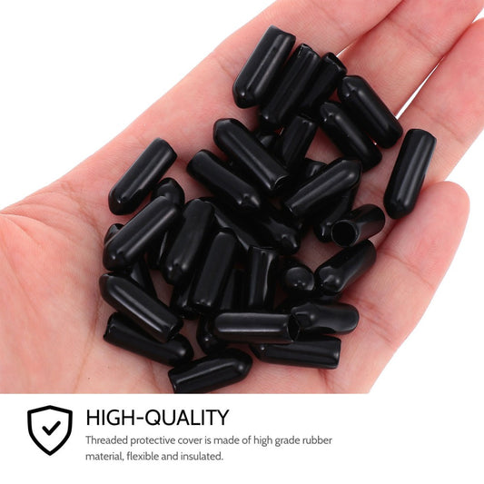ya 2 7.16 200 Pcs Wire Protection Cap Thread Protector Caps Bolts Protective Tube End