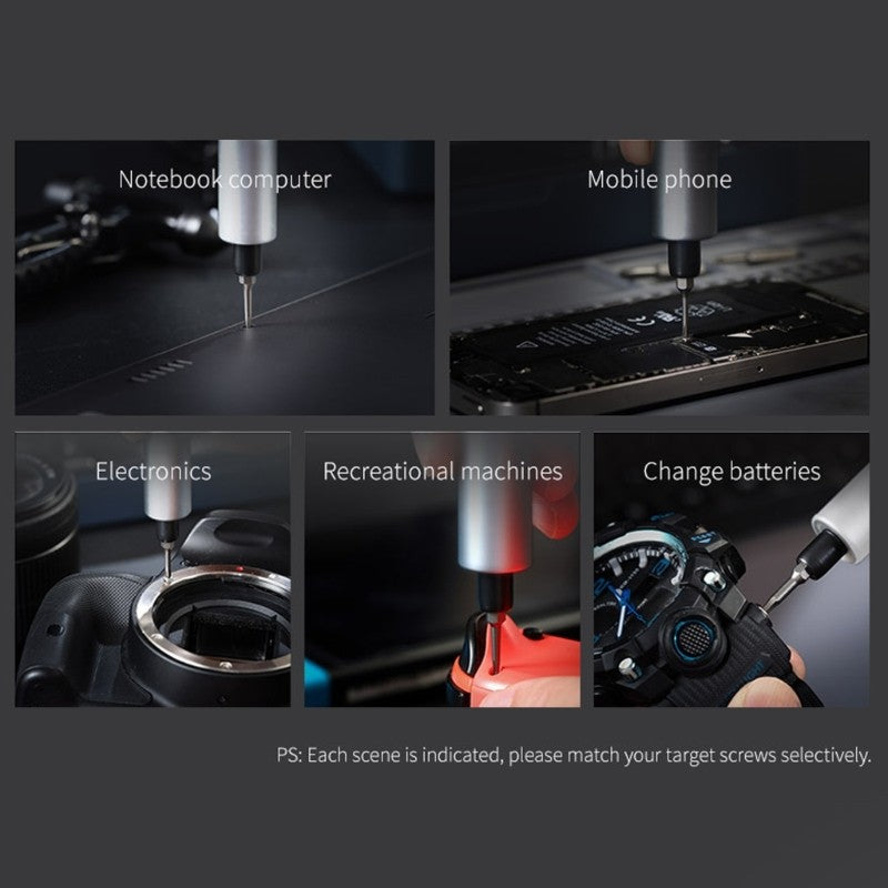 ya 26 Professio l Electric Screwdriver 20 Interchangeable Bits 160RPM for Pise