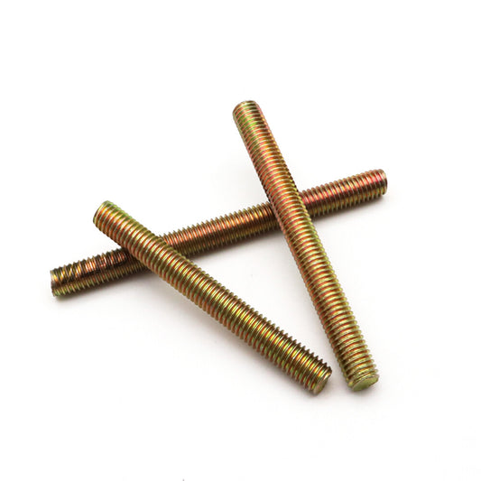 M5 M6 M8 M10 Color Zinc Steel Fully Threaded studs Rod Bar Furniture Screw Bolt
