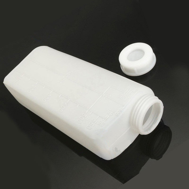ya 17 600ml Fuel Oil Mixing Bottle 25:1 For 2-Circle Gas Scooter Motorcycle Chainsaw