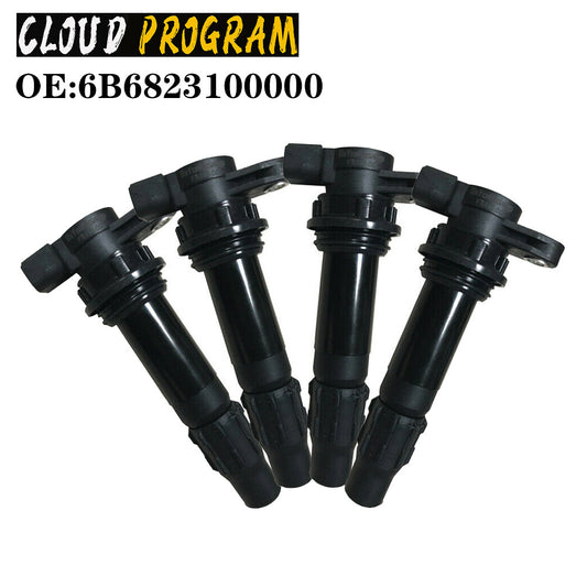 ya 1 7.8 4-pack motorcycle ignition coil F6T567 6B6823100000 for Yamaha VX110 VX 110 FX HO