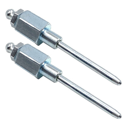 ya 14 Rust resistant Detachable Tip Grease Needles 1/8 Inch NPT Threads 2pcs Pack