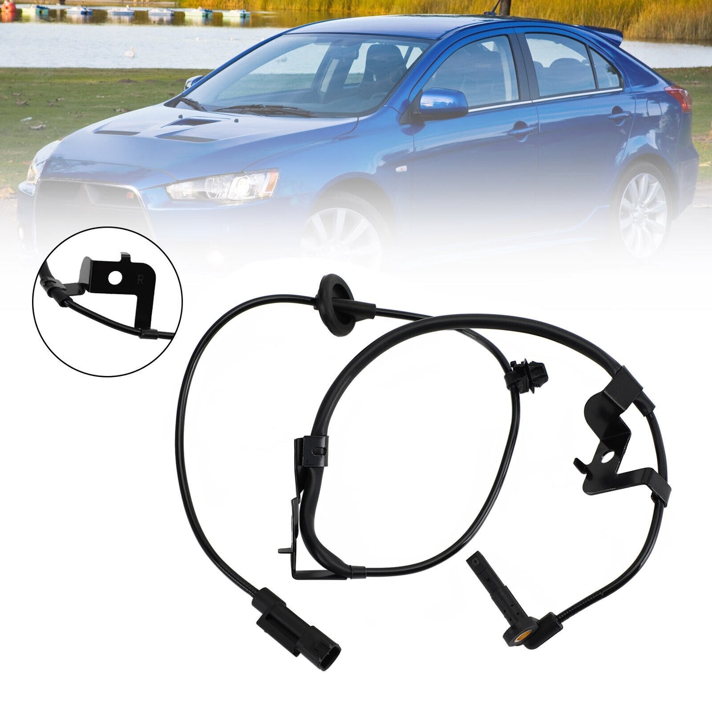 ya 1 8.5.2 New Rear Right ABS Wheel Speed Sensor 4670A584 For Lancer Outlander