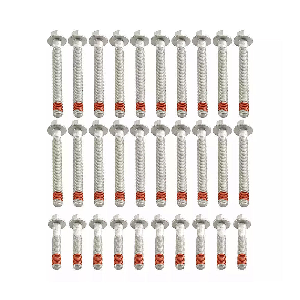 ya 5 8.7 30pcs Head Bolts for for Cadillac for Chevrolet for Buick for HUMMER for GMC 4.8L 5.3L 5.7L ES72220