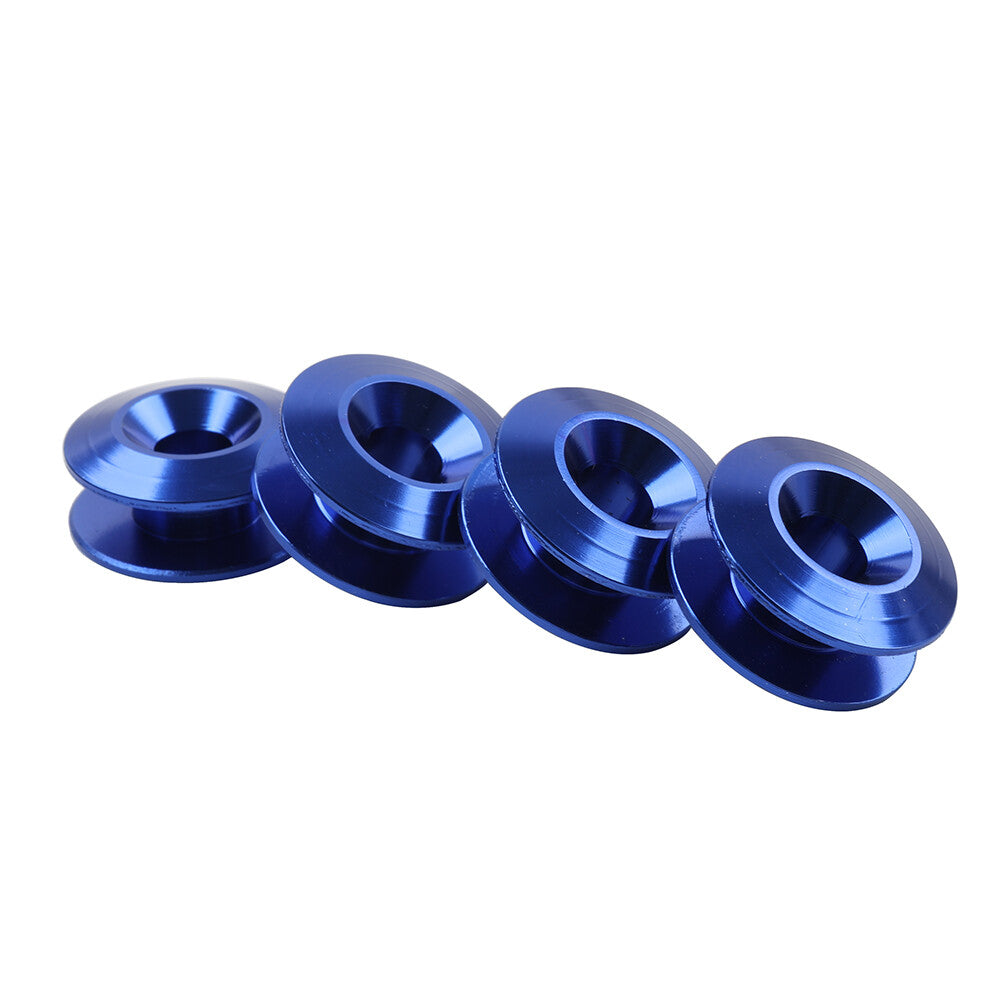 ya 4 6.21 Quick Release Band Fastener Bumper Holder Clips Kit Front Rear Trunk Hatch Lid