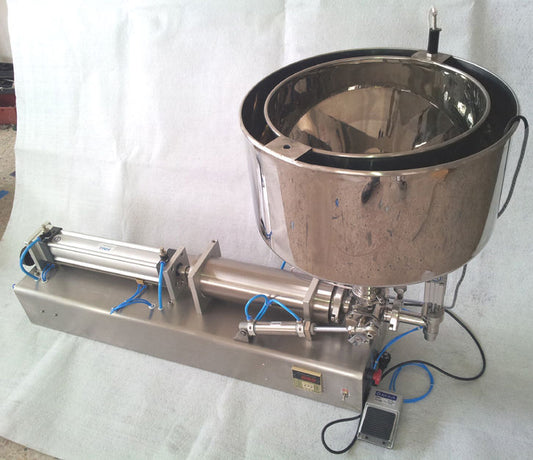 1000ml liquid sauce filling machine heating machine for cream shampoo, cosmetic
