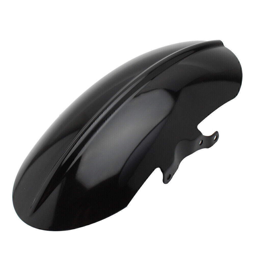 ya 5 8.7 Vivid Black Motorcycle Short Front Mudguard Fender Fit Bobber Speedmaster