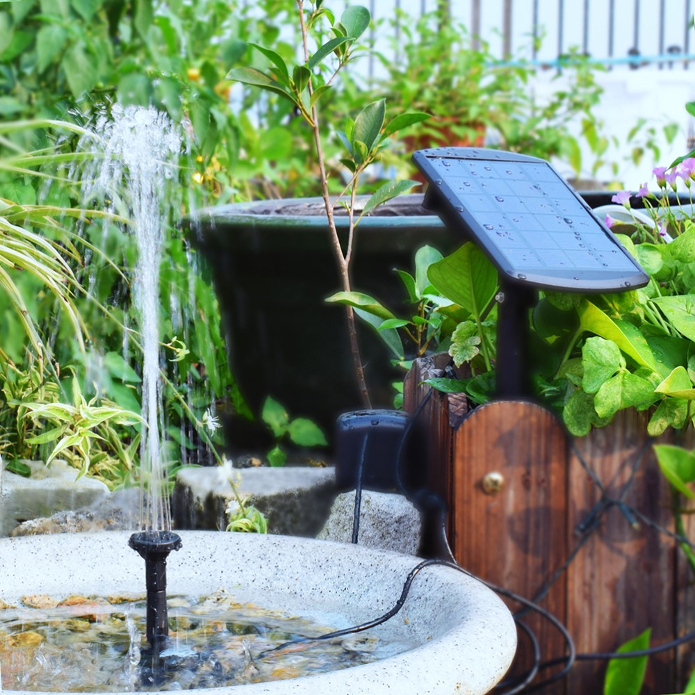 ya 5 8.7 Solar Water Pump for Fountain Outdoor Solar-powered for Mini Brushless Circulation