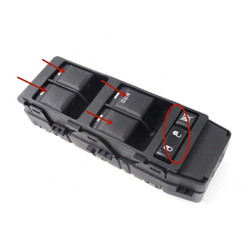 ya 1 8.5.2 04602735AA Power Window Switch Front Left For 2006-2010 for Dodge Dakota Charger 300