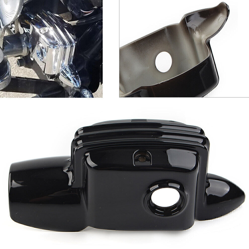 ya 5 8.7 Rear Brake Master Cylinder Cover Black for Harley Touring Electra Glide 2008-21