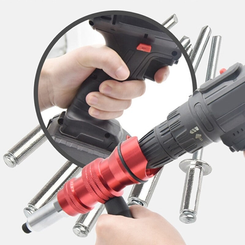 ya 14 Rivet Nut Drill Adapter Cordless Rivet Nut Tool Adapter Electric Drills