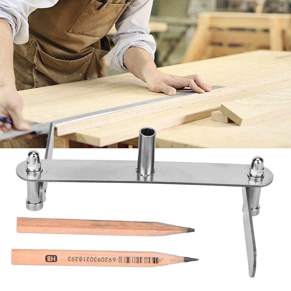 ya 14 (40~100mm)Woodworking Center Finder Marking Gauge Scriber Centering Tool