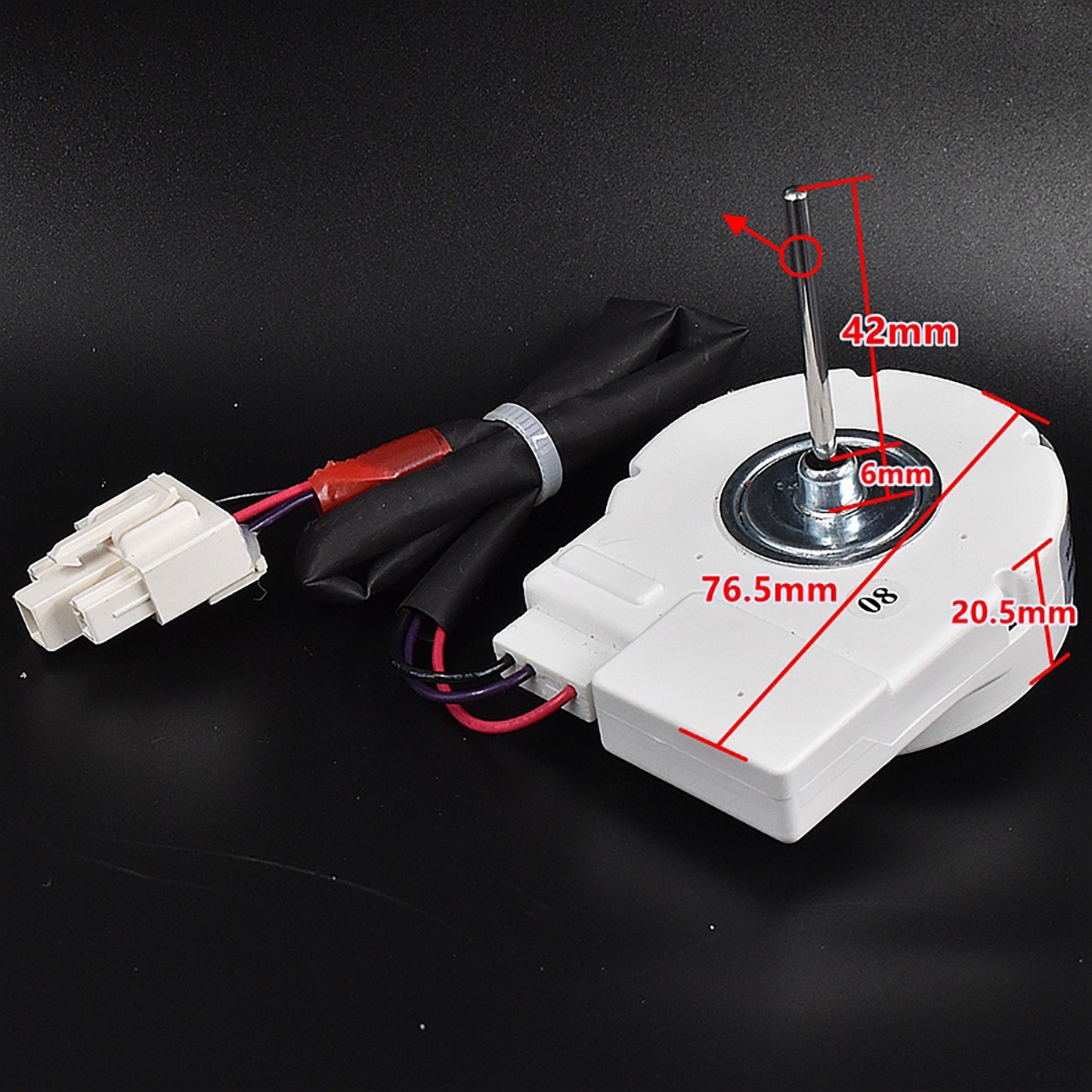 ya 26 Reigerator Fan Motor Fan 50240401000k Fan DC 12V 4.5W Motor for 