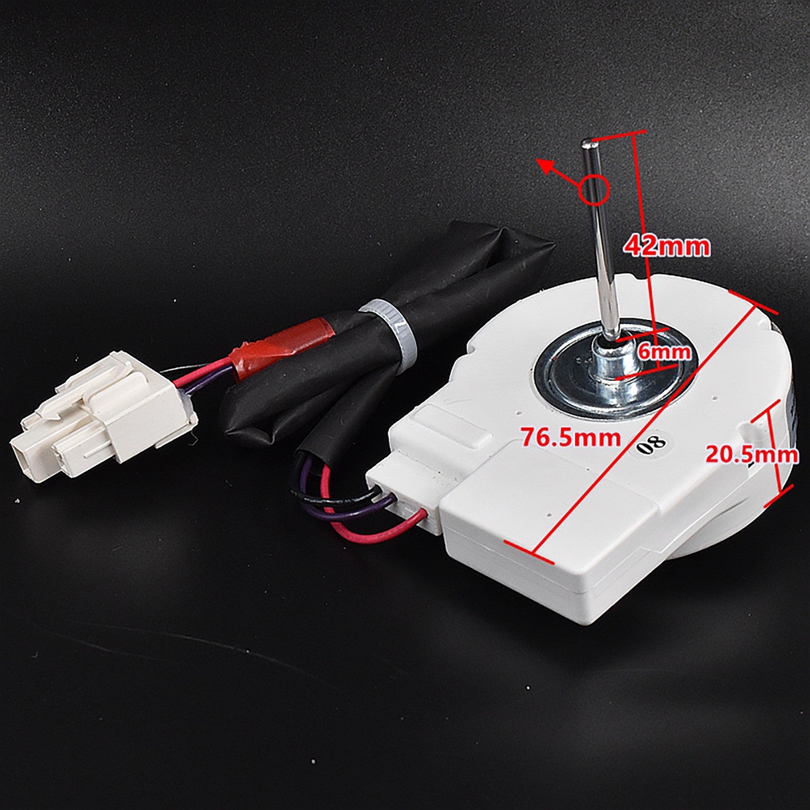 ya 26 Reigerator Fan Motor Fan 50240401000k Fan DC 12V 4.5W Motor for 