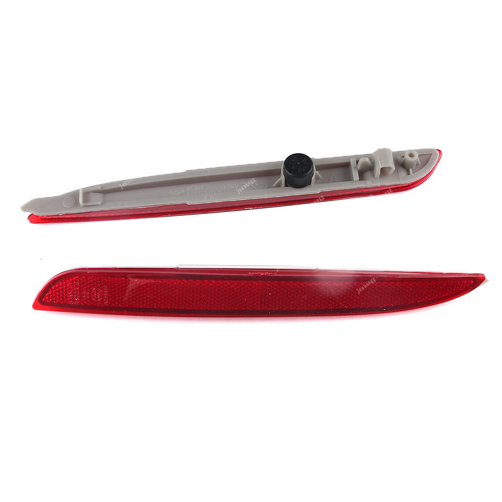 ya 27 6.21 QTY2 RH & LH Rear Bumper Red Reflector for Mazda 3 2008 2009 2010 2011 2012