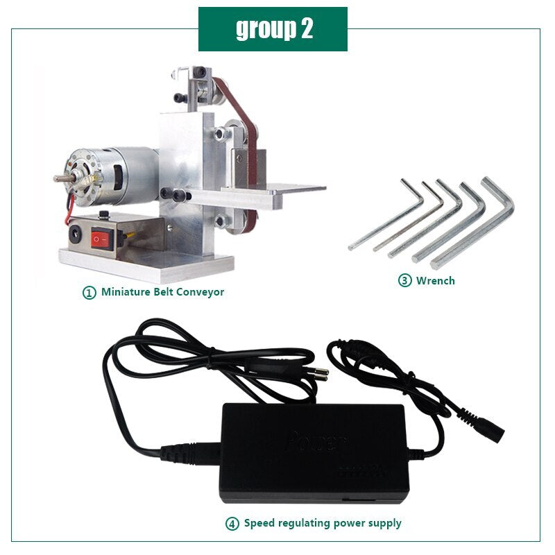 ya 17  ening Machine Belt Sander Machine Sanding Grinding Belt Grinding Machine