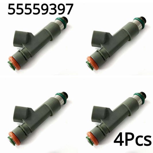 ya 1 8.5.1 4Pcs New Fuel Injector for SAAB 9-3 2.0L Turbo 2007-2011 55559397 8653608