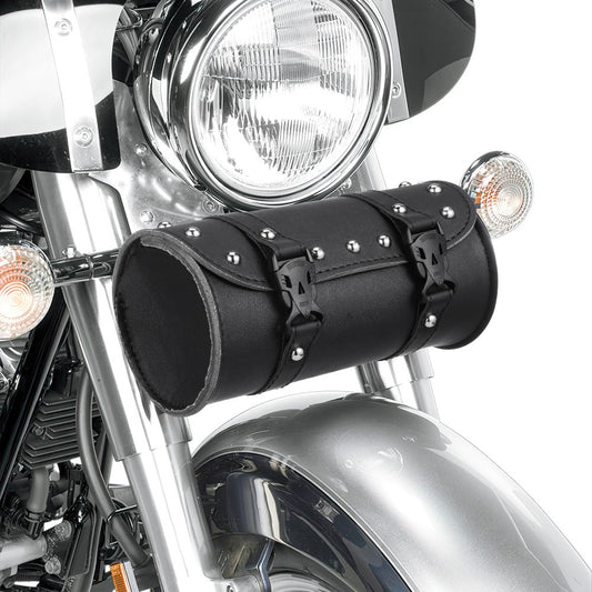 ya 11 6.5 Universal Motorcycle Saddlebag Waterproof Tool Bag Mounting Strap Round Storage