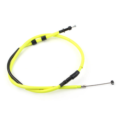 ya 5 8.7 Motorcyc Brake Clutch Cable Wire Replacement Fit for Yamaha FZ-6N 2004-2010 Yellow
