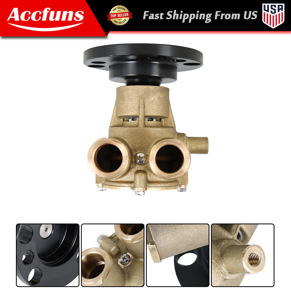 ya 2 7.16 F6B-9 Seawater Pump for Indmar Johnson 685001 3860703 10-24232-1 10-24915-01